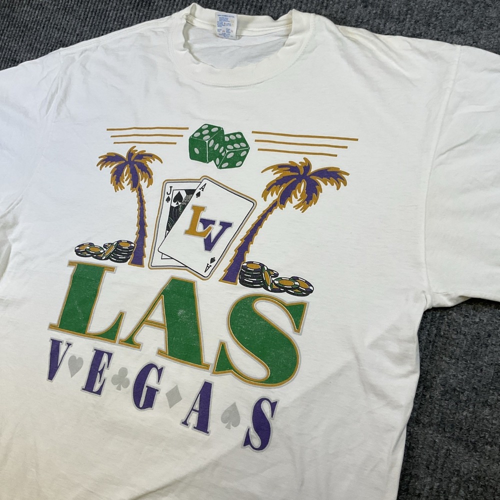 Vintage‎ Las Vegas Shirt Jerzees XL